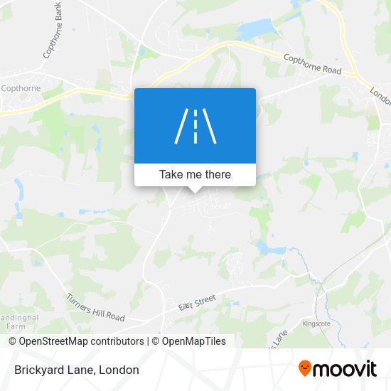 Brickyard Lane map
