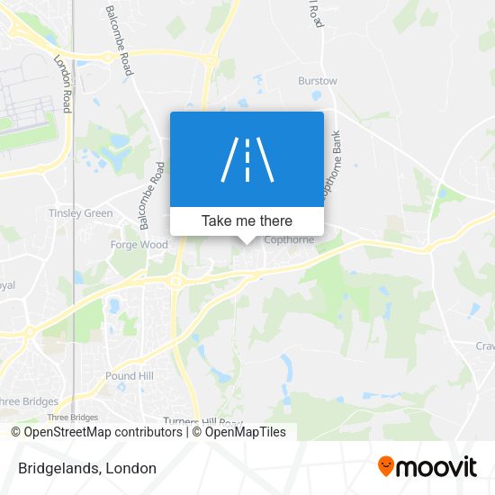 Bridgelands map