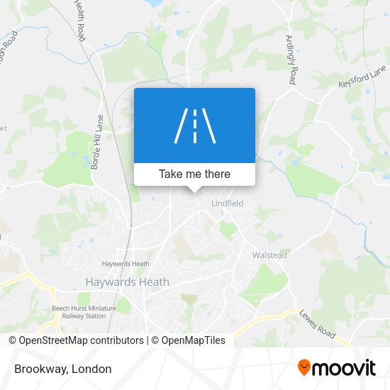 Brookway map
