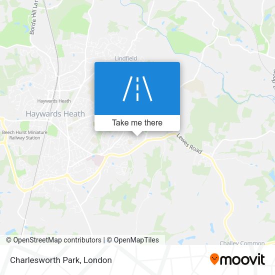 Charlesworth Park map