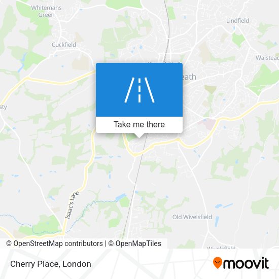 Cherry Place map