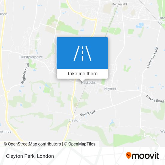 Clayton Park map