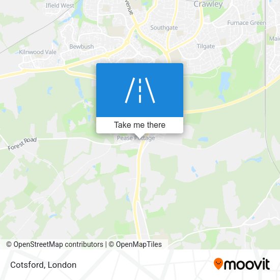 Cotsford map