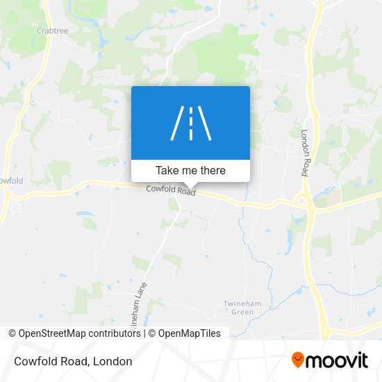 Cowfold Road map