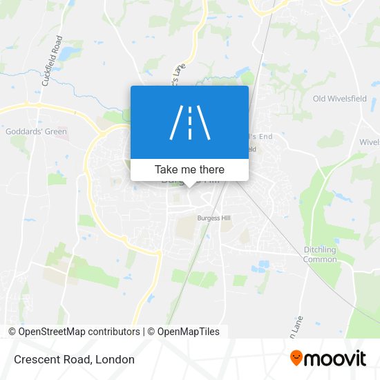Crescent Road map