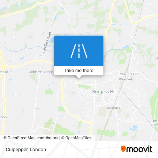 Culpepper map