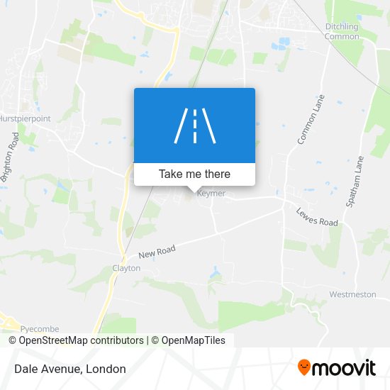 Dale Avenue map