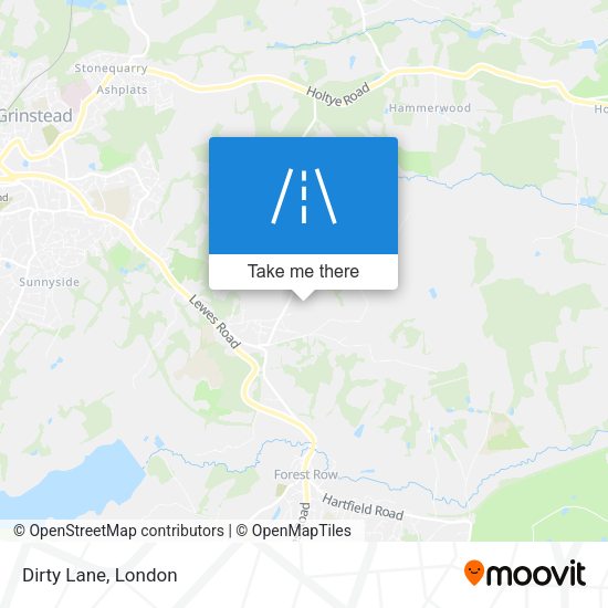 Dirty Lane map