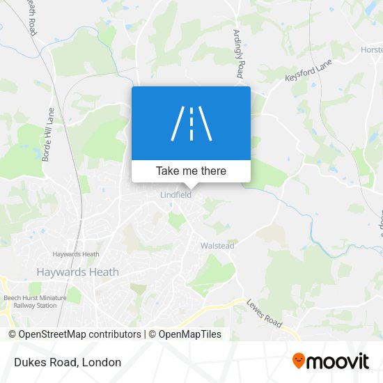 Dukes Road map