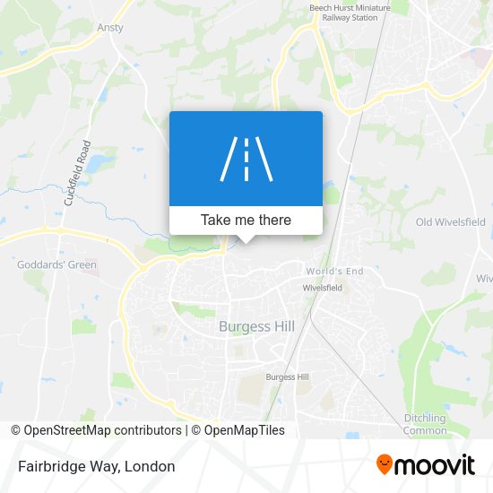 Fairbridge Way map