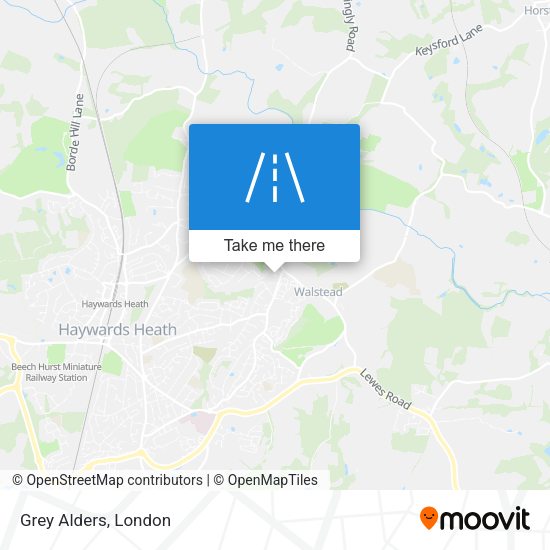 Grey Alders map