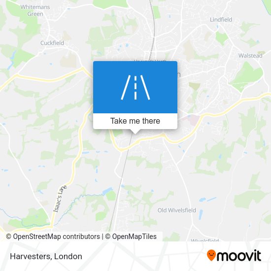Harvesters map