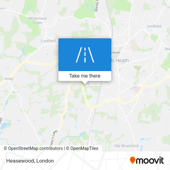 Heasewood map