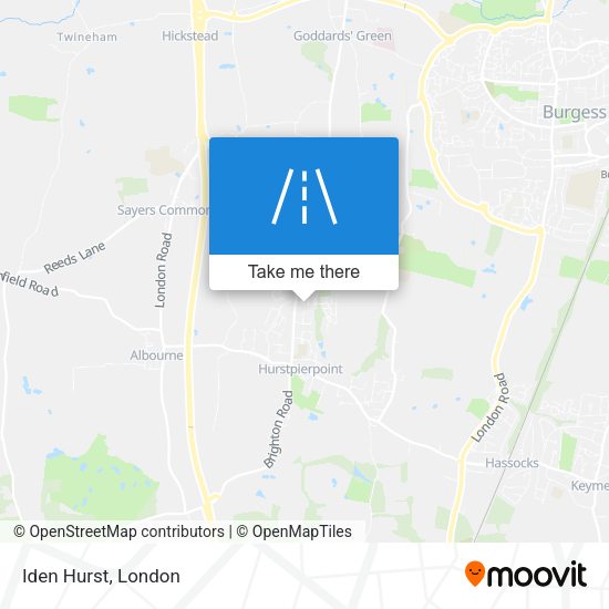 Iden Hurst map