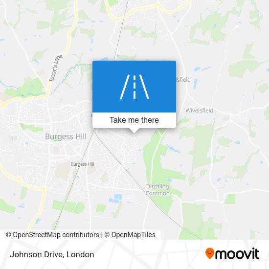 Johnson Drive map