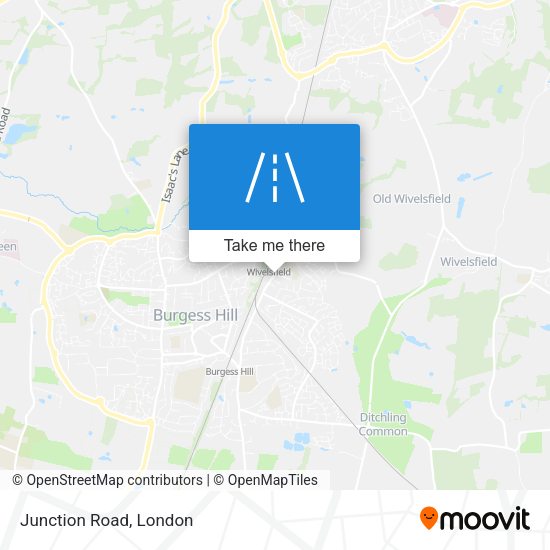 Junction Road map