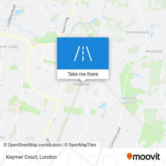 Keymer Court map
