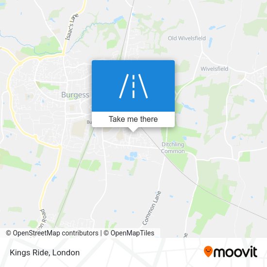 Kings Ride map
