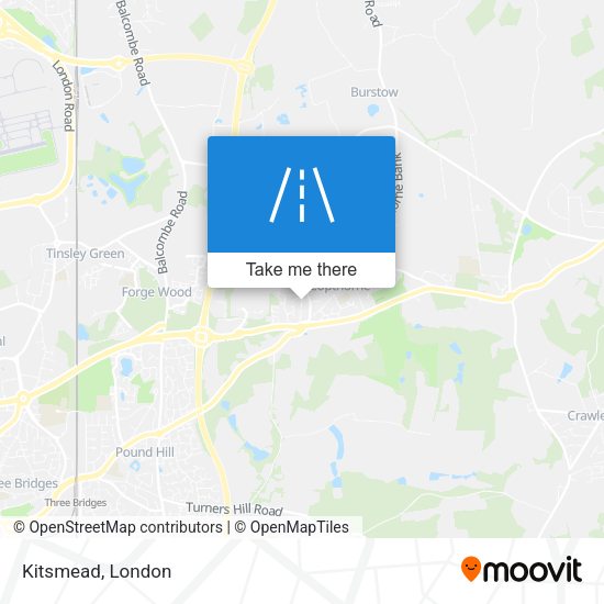 Kitsmead map