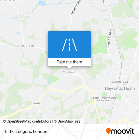 Little Ledgers map