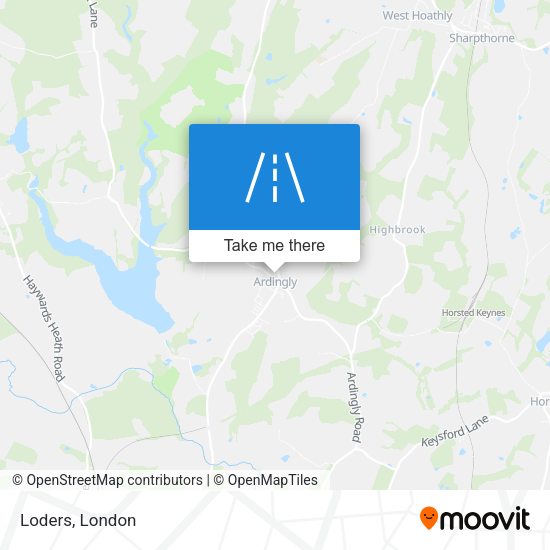 Loders map