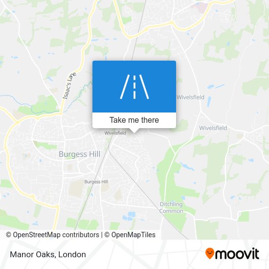 Manor Oaks map