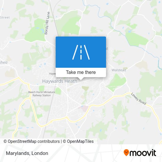 Marylands map