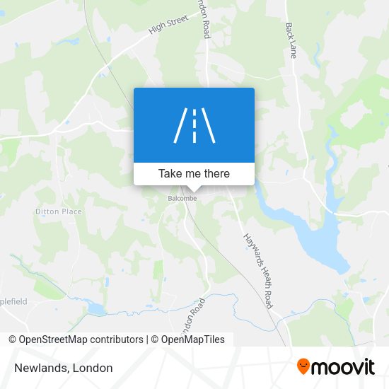 Newlands map