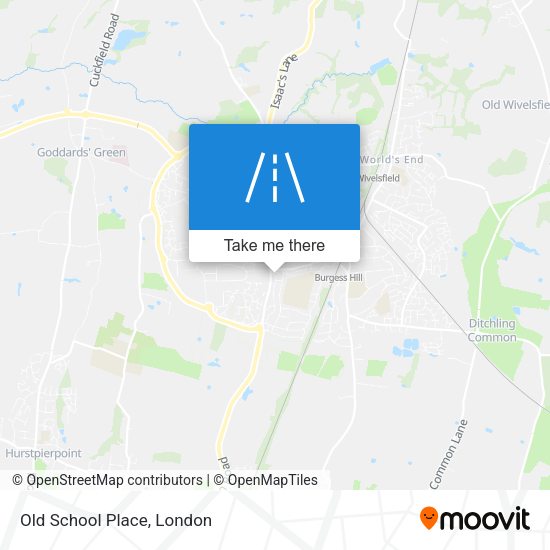 Old School Place map