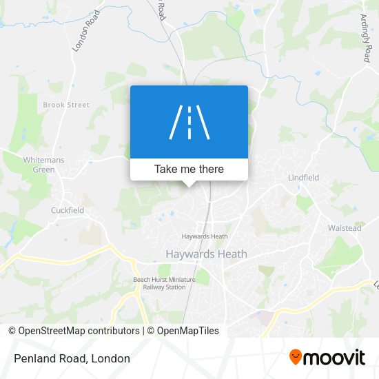Penland Road map