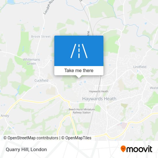 Quarry Hill map