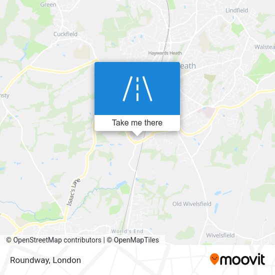 Roundway map
