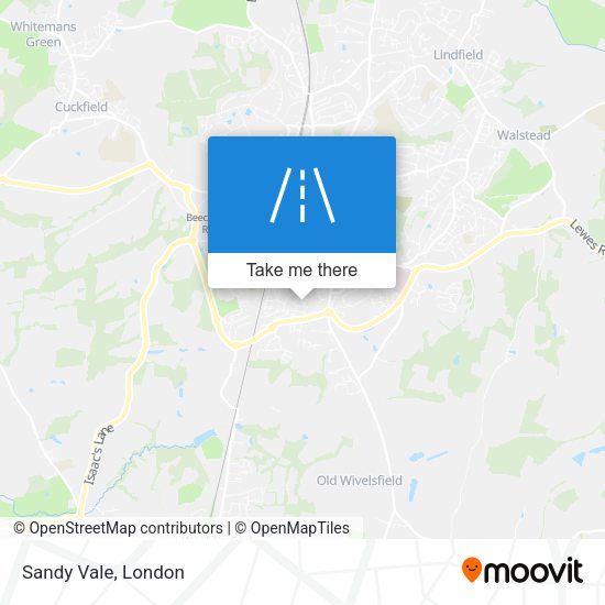 Sandy Vale map
