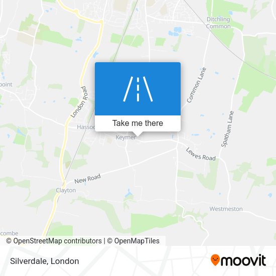 Silverdale map