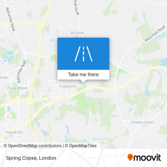 Spring Copse map