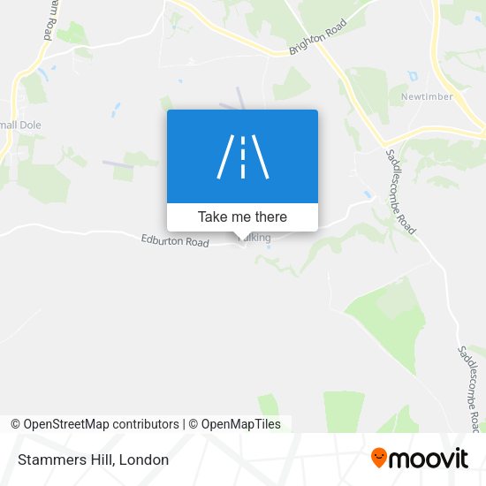 Stammers Hill map