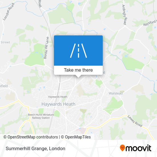 Summerhill Grange map