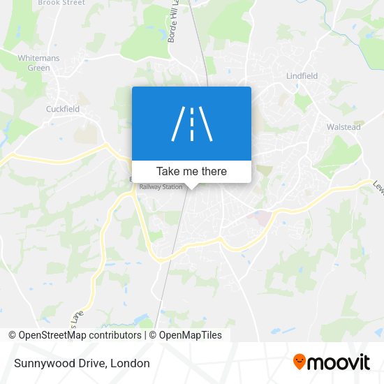 Sunnywood Drive map