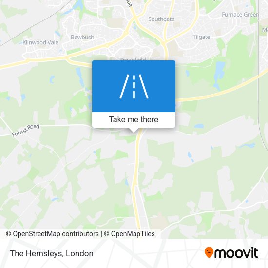 The Hemsleys map