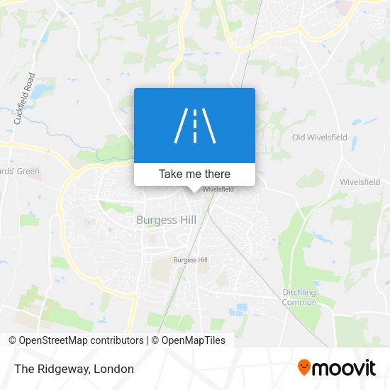 The Ridgeway map