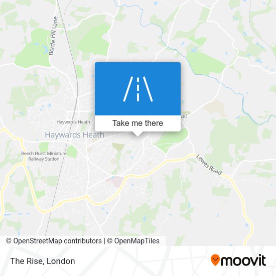 The Rise map