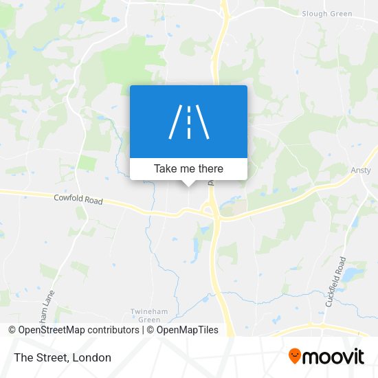The Street map