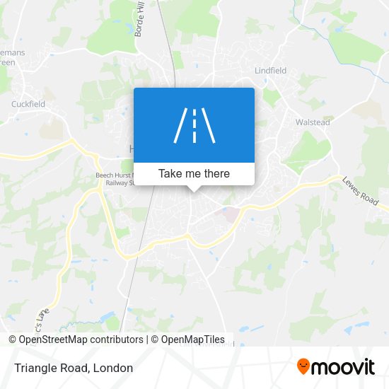Triangle Road map