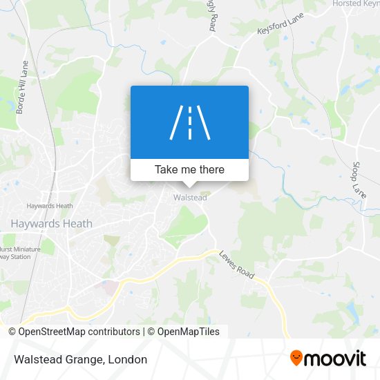 Walstead Grange map