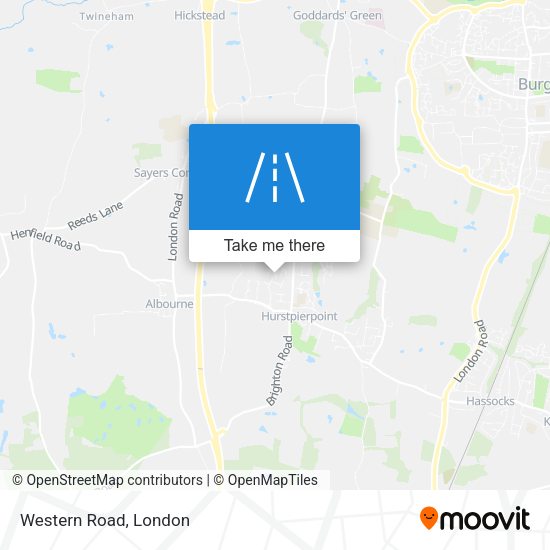 Western Road map
