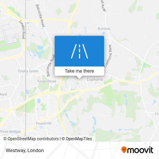 Westway map