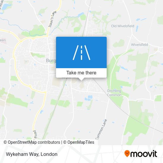 Wykeham Way map