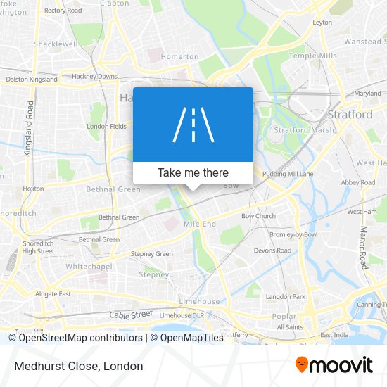 Medhurst Close map