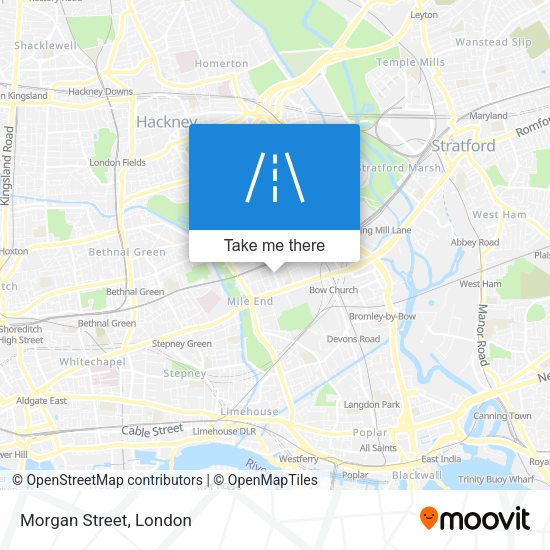 Morgan Street map