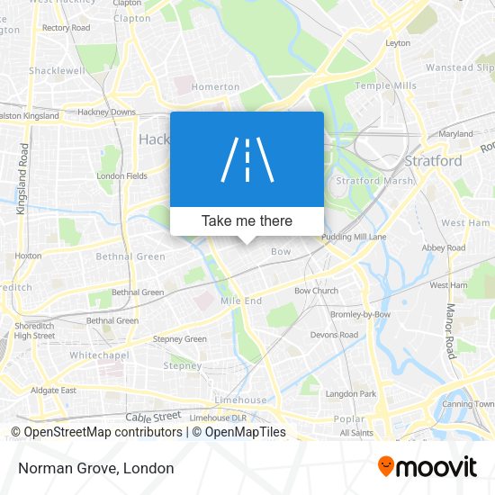 Norman Grove map